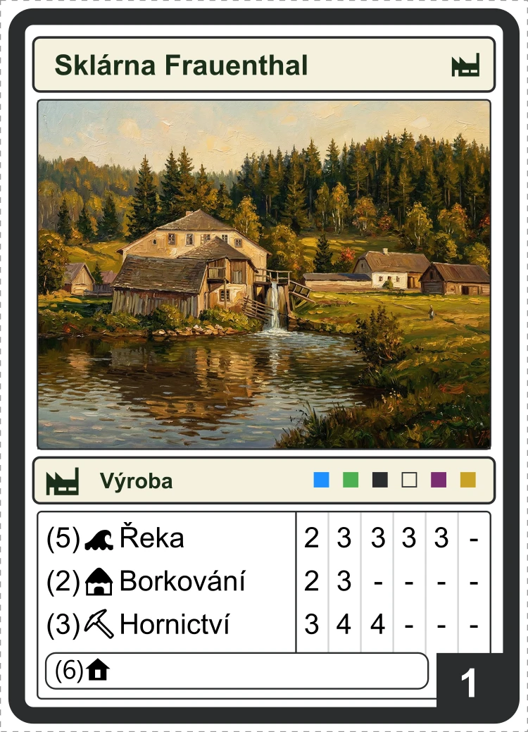 Karta Sklárna Frauenthal