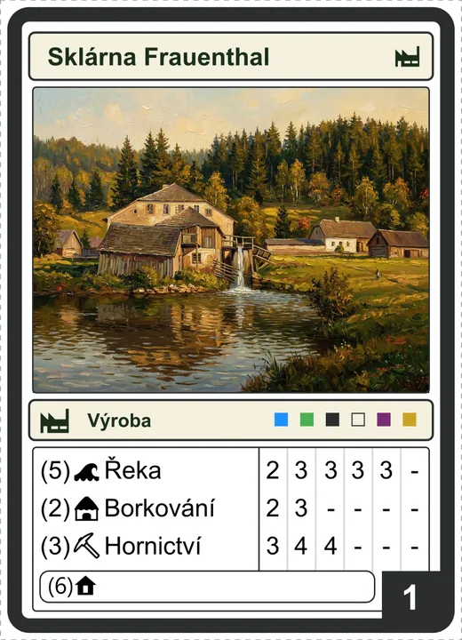 Karta Sklárna Frauenthal